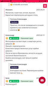 Миниатюра Индивидуалка Госпожа Александра Заречный Фотография 